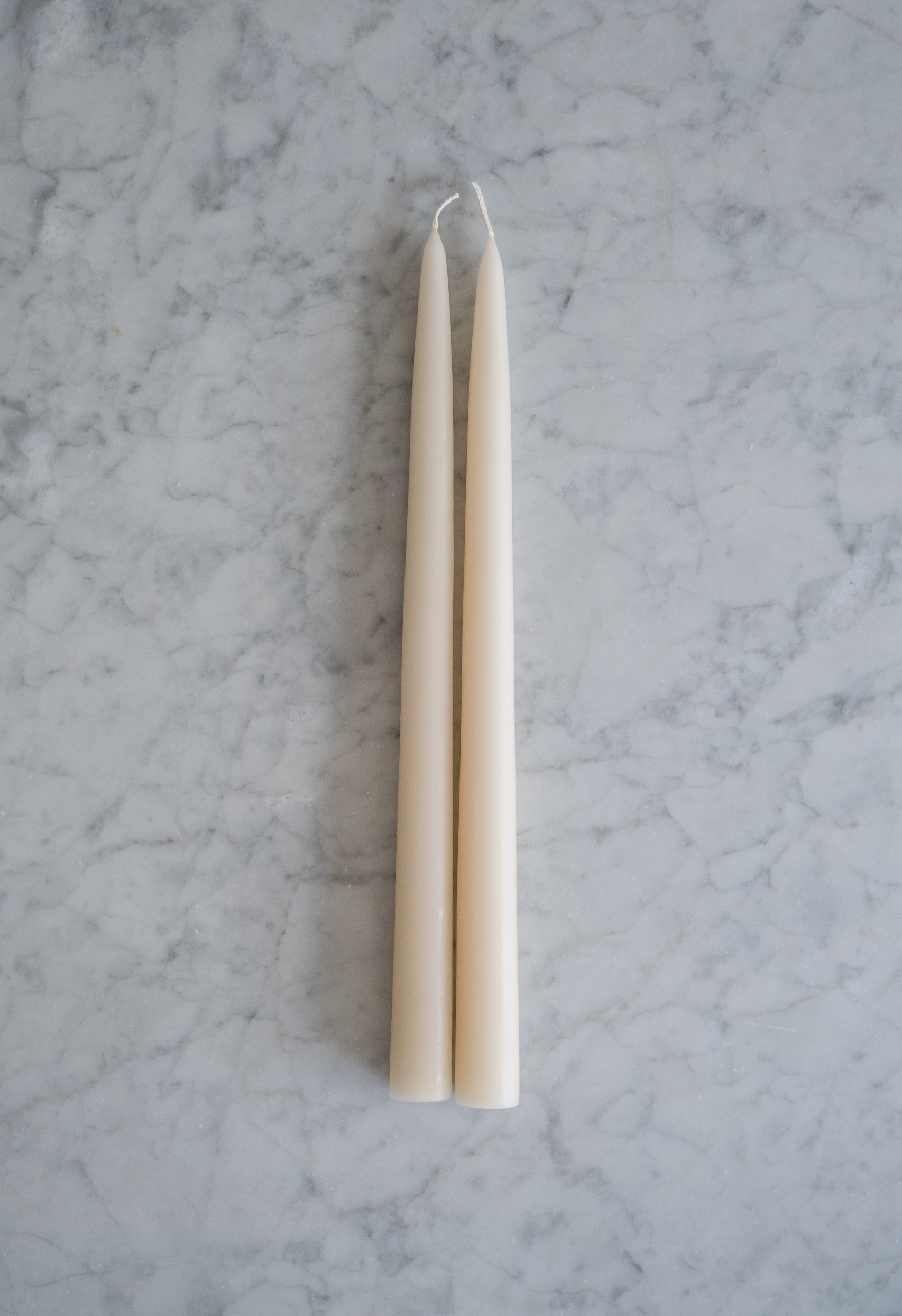 dipped tappered candles