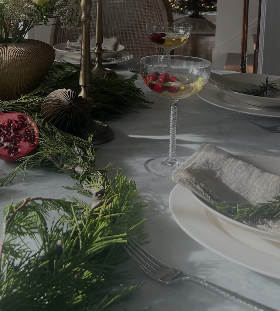 Christmas Tablescape